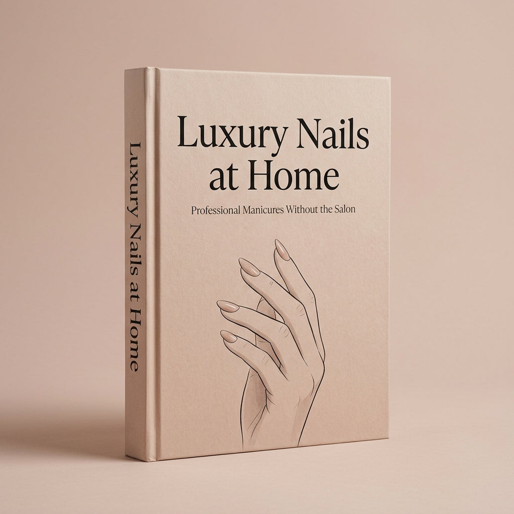 Luxury Nails at Home book cover